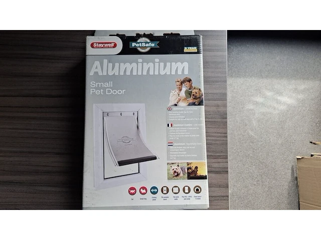 Huisdierluik staywell aluminium maat: small - afbeelding 2 van  2
