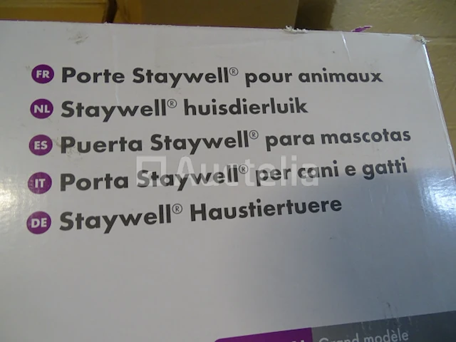 Huisdierval - wit - 37 x 31,4 cm petsafe - afbeelding 4 van  5