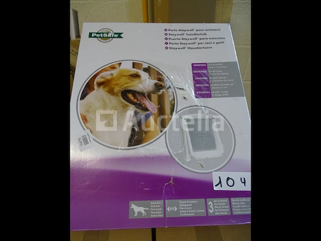 Huisdierval - wit - 37 x 31,4 cm petsafe - afbeelding 5 van  5