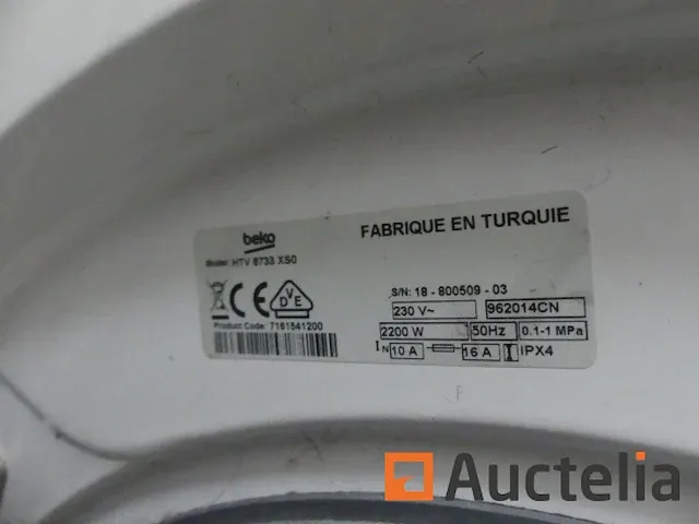 Huishoudelijke wasmachine, koelkast beko - afbeelding 7 van  8