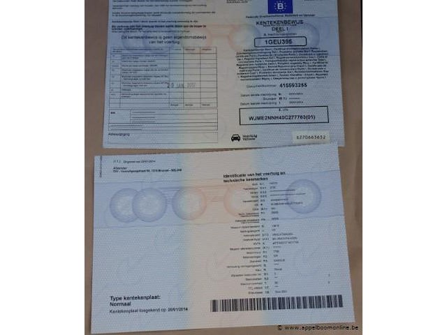 Huisvuilvrachtwagen iveco ad260sy, datum 1ste inschrijving 20/1/2014, chassisnummer wjme2nnc277763, km-stand keuring 1/25 141,439, euro eev, diesel, kenteken 1+2, gelijkvormigheidsattest - afbeelding 5 van  19