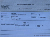 Huisvuilvrachtwagen iveco ad260sy, datum 1ste inschrijving 20/1/2014, chassisnummer wjme2nnc277763, km-stand keuring 1/25 141,439, euro eev, diesel, kenteken 1+2, gelijkvormigheidsattest - afbeelding 9 van  19