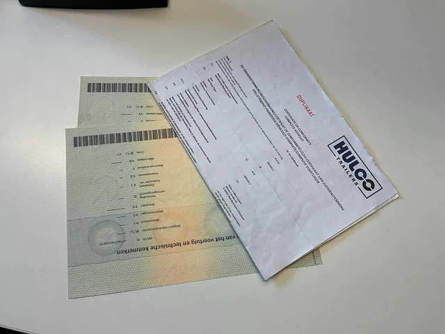 Hulco medax-2 geremde aanhangwagen - afbeelding 8 van  8