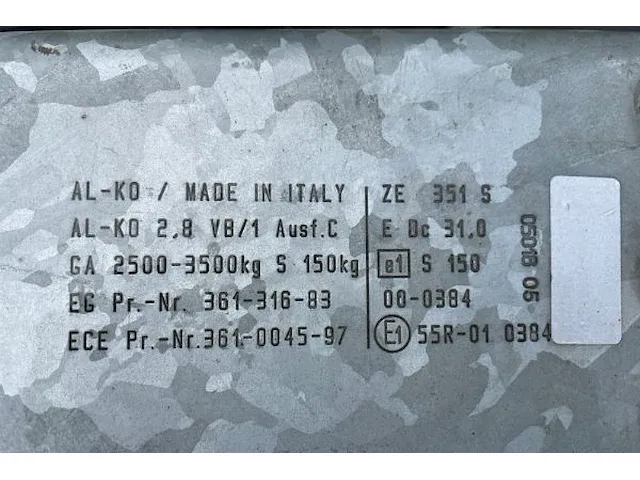 Hulco medax 3 aanhangwagen - afbeelding 13 van  17