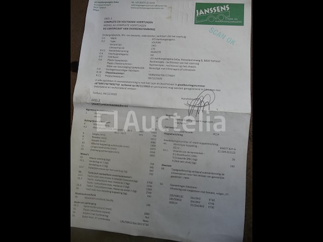 Hulco terrax-2 aanhangwagen (vin: whlt2300200006187) - afbeelding 7 van  19