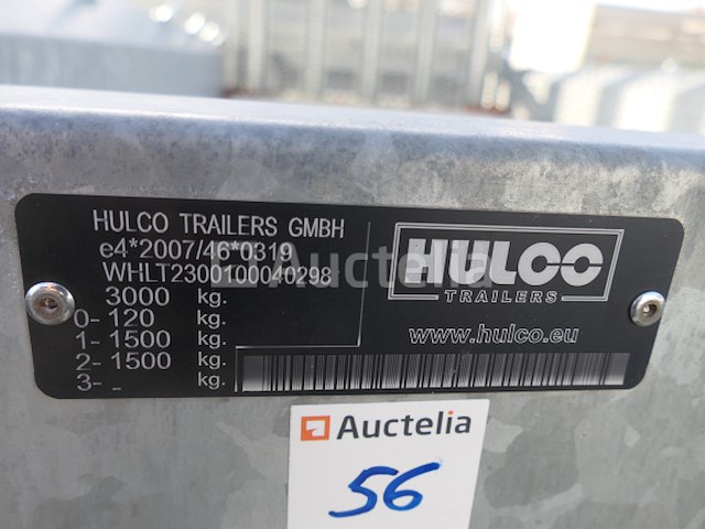 Hulco terrax-2 dubbelassige oplegger (vin:whlt2300100040298) - afbeelding 10 van  16