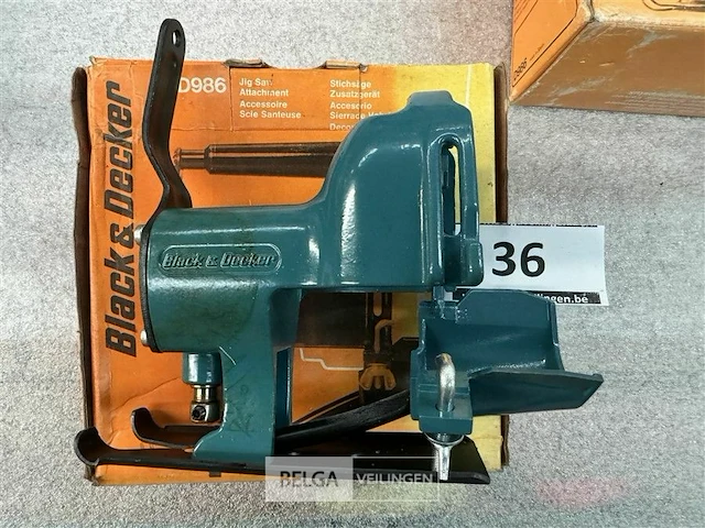 Hulpstuk voor decoupeerzaag black&decker d986 - afbeelding 1 van  2