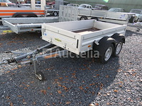 Humbaur ha ta g a15 dubbelassige aanhangwagen met vaste zijde (vin:whdc2042be0692740) - afbeelding 3 van  22