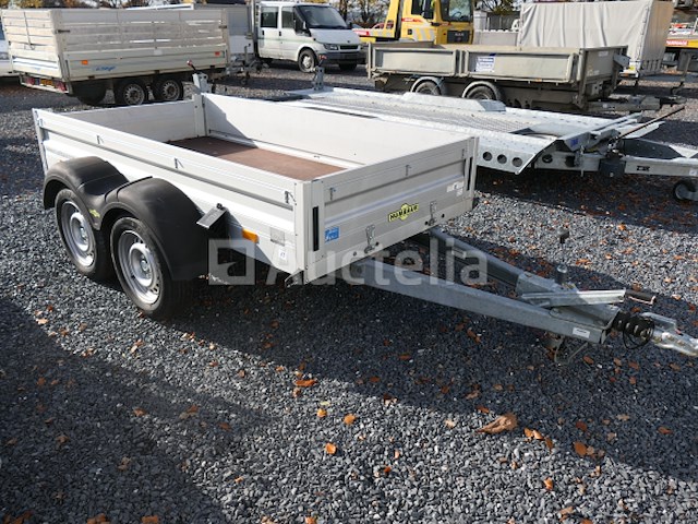 Humbaur ha ta g a15 dubbelassige aanhangwagen met vaste zijde (vin:whdc2042be0692740) - afbeelding 5 van  22