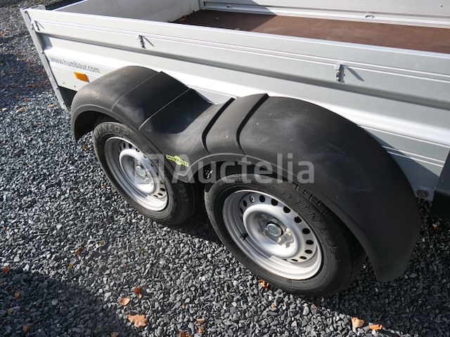 Humbaur ha ta g a15 dubbelassige aanhangwagen met vaste zijde (vin:whdc2042be0692740) - afbeelding 9 van  22