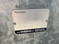 Humbaur machinetrailer 2500kg mtm *export* - afbeelding 9 van  17