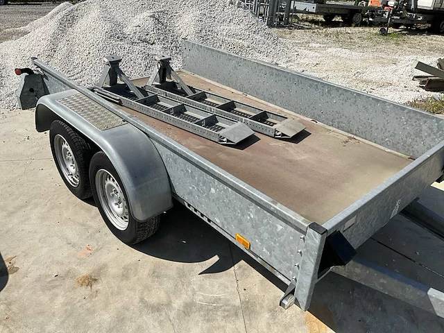 Humbaur machinetrailer 2500kg mtm *export* - afbeelding 1 van  17