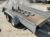 Humbaur machinetrailer 2500kg mtm *export* - afbeelding 1 van  17