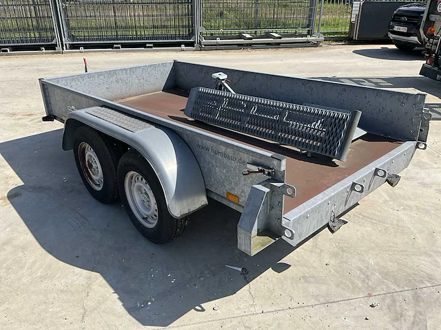 Humbaur machinetrailer 2700kg mtm *export* - afbeelding 1 van  19