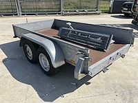 Humbaur machinetrailer 2700kg mtm *export* - afbeelding 1 van  19