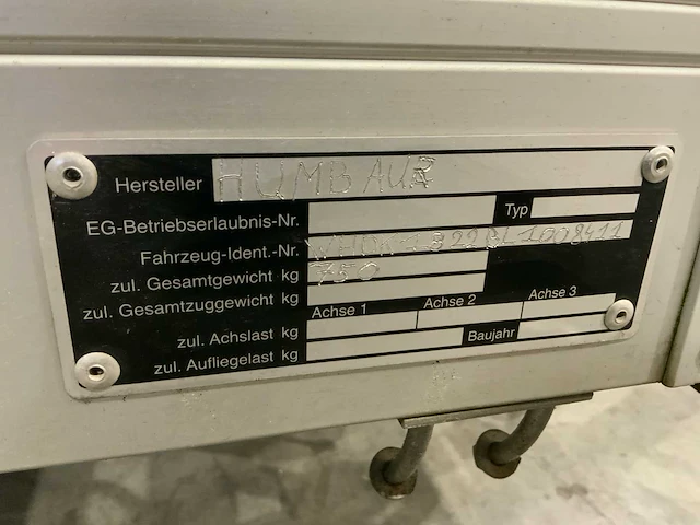Humbaur voertuig aanhangwagen - afbeelding 9 van  9