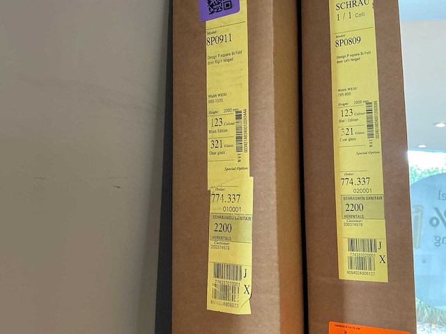 Huppe douchedeur (2x) - afbeelding 2 van  3