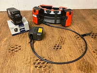 Husqvarna battery belt met adapter kit + 1x battery bli300 - afbeelding 1 van  8
