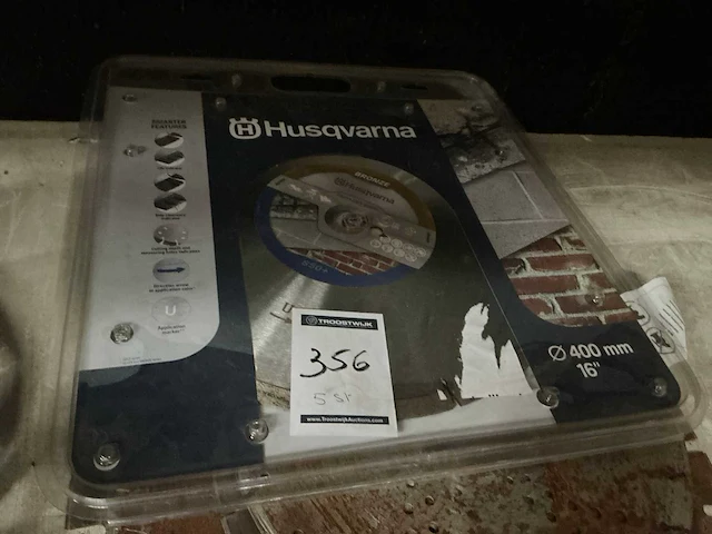 Husqvarna diamantzaagblad (5x) - afbeelding 3 van  3