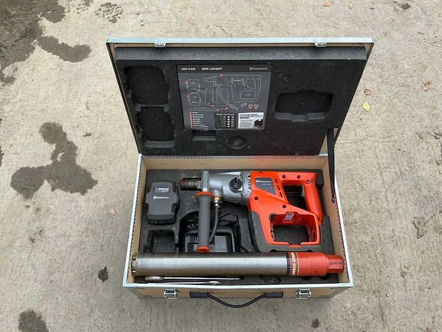 Husqvarna dm540i accu-kernboormachine - afbeelding 9 van  18