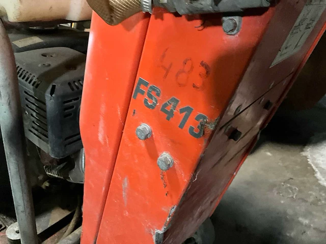 Husqvarna fs413 vloerzaagmachine - afbeelding 5 van  6