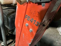 Husqvarna fs413 vloerzaagmachine - afbeelding 5 van  6
