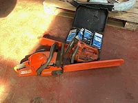 Husqvarna kettingzaag (2x) - afbeelding 2 van  7