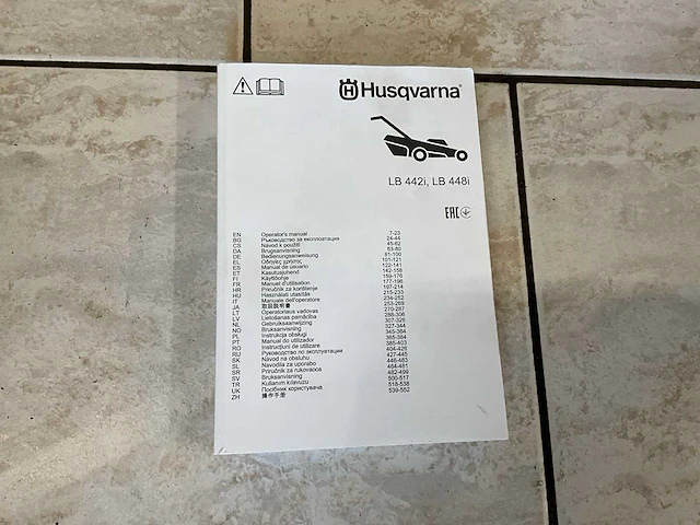 Husqvarna lb448i accu duw grasmaaier mulcher - afbeelding 2 van  10