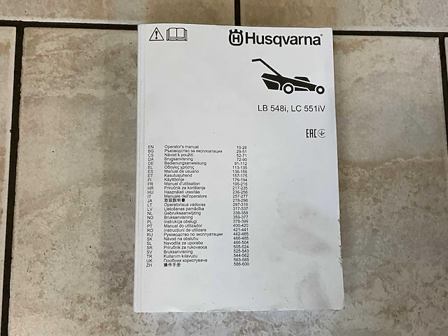 Husqvarna lb548i accu grasmaaier mulcher - afbeelding 3 van  11