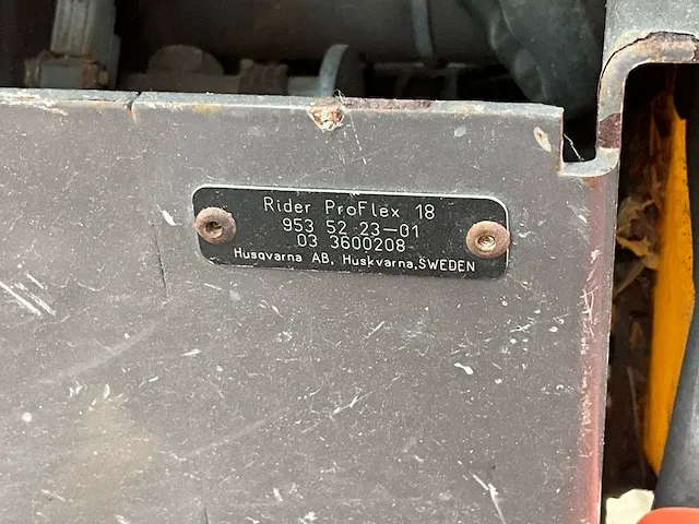 Husqvarna proflex 18 zitmaaier - afbeelding 10 van  10