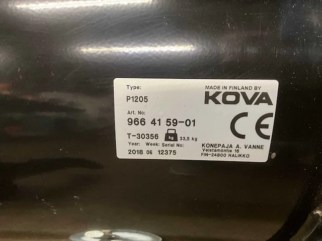 Husqvarna sneeuwschuif r300 voor frontmaaier - rider - afbeelding 7 van  9