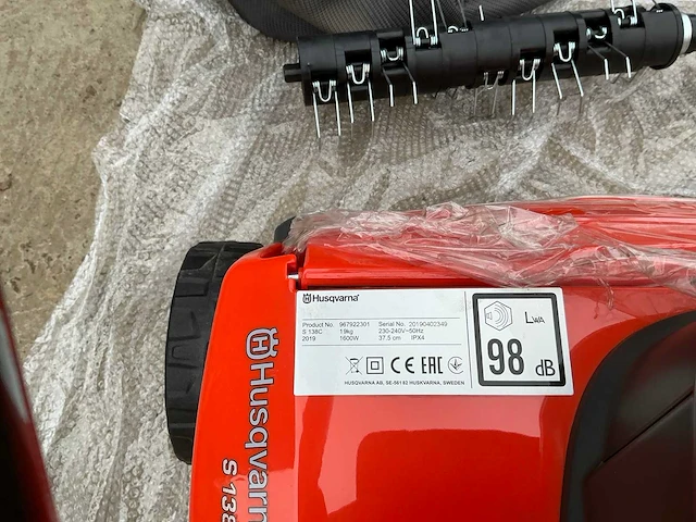 Husqvarna verticuteermachine s138c tuingereedschap, accessoire - afbeelding 10 van  11