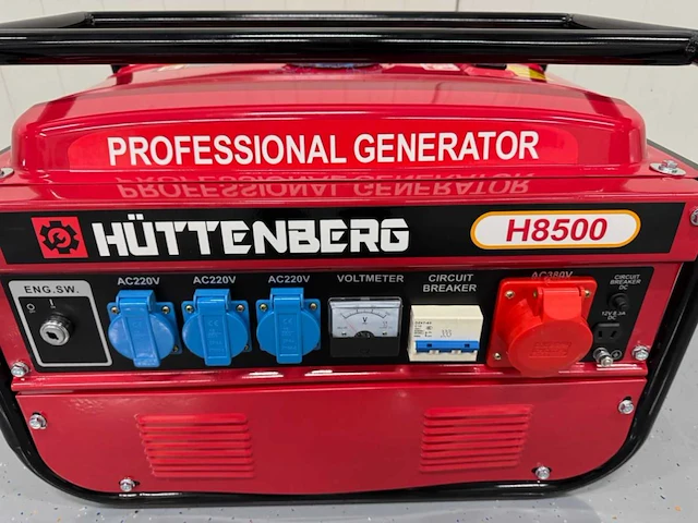 Hüttenberg h8500 stroomaggregaat - afbeelding 5 van  8