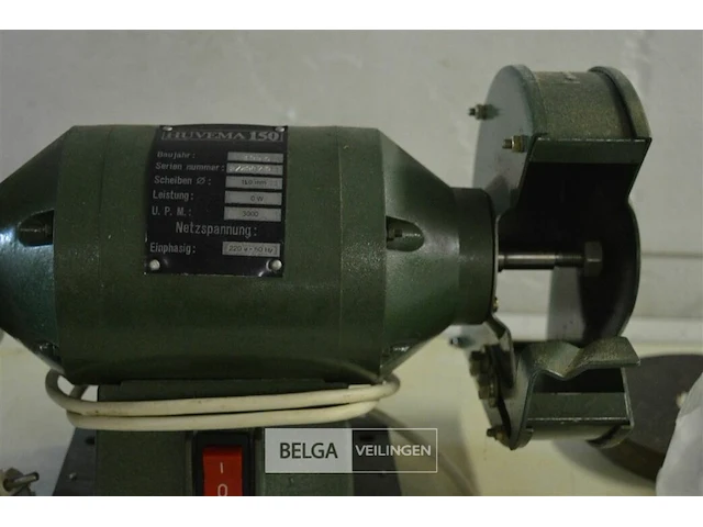 Huvema 150 electrische slijpsteen - afbeelding 3 van  4