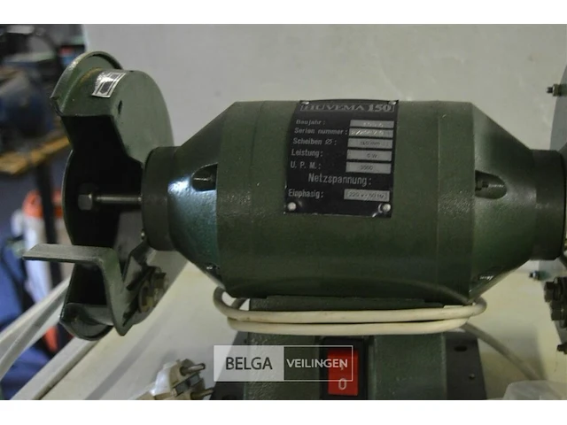Huvema 150 electrische slijpsteen - afbeelding 2 van  5