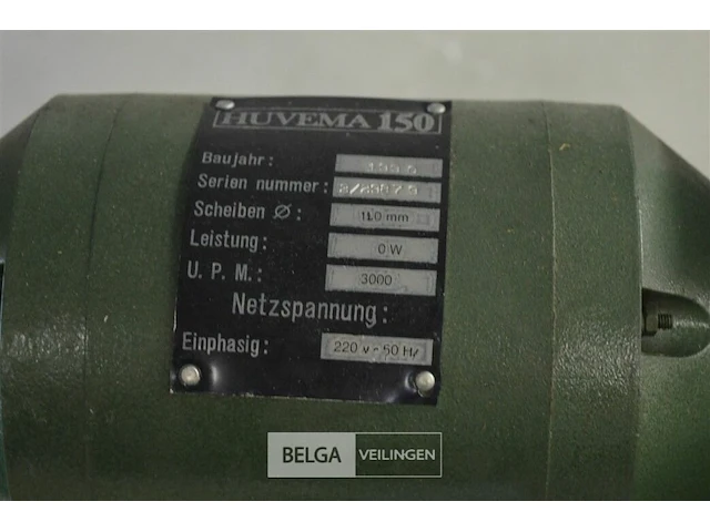 Huvema 150 electrische slijpsteen - afbeelding 3 van  5