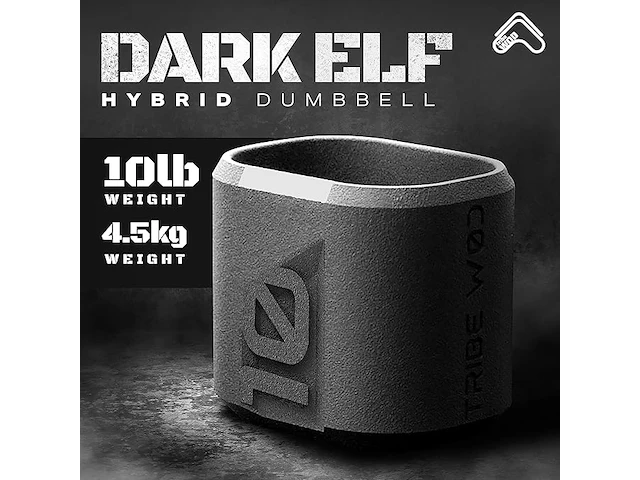 Hybrid dumbell 4,5kg cast iron - afbeelding 2 van  3
