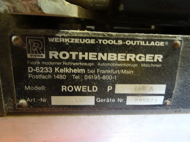 Hybrid lasapparaat rothenberger - afbeelding 10 van  13