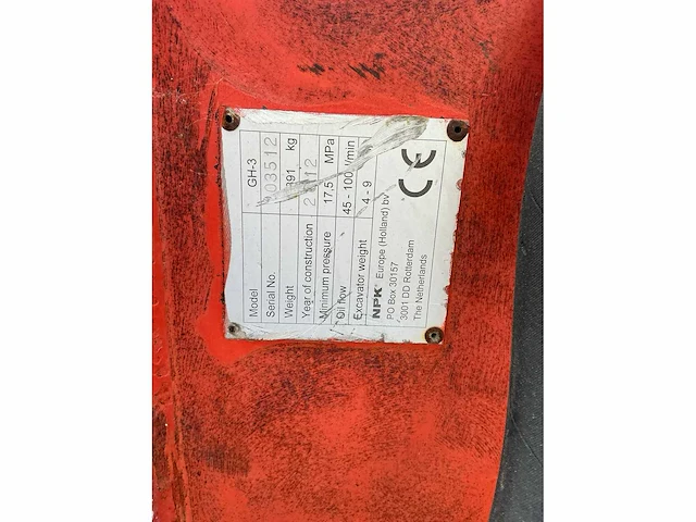Hydraulische breekhamer cw10 koppeling - afbeelding 2 van  7