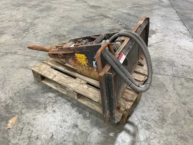 Hydraulische breekhamer voor schranklader - afbeelding 6 van  7