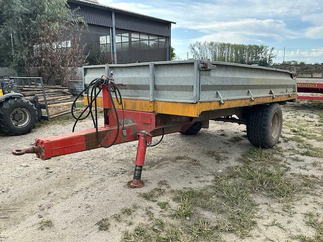 Hydraulische kipper aanhangwagen - afbeelding 1 van  13
