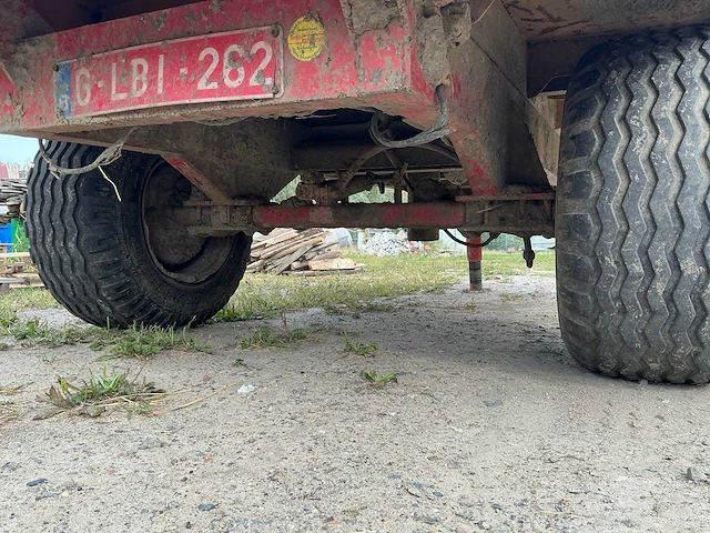 Hydraulische kipper aanhangwagen - afbeelding 12 van  13