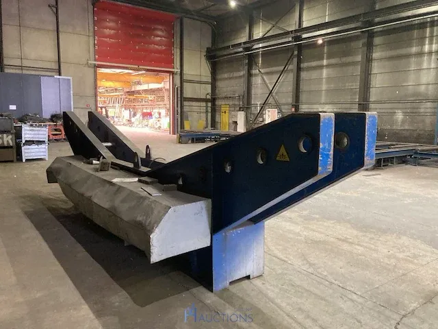 Hydraulische knikbank busschers - afbeelding 5 van  8