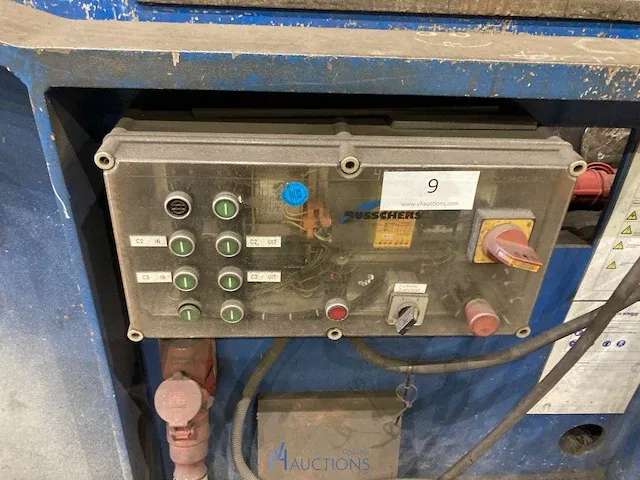 Hydraulische knikbank busschers - afbeelding 6 van  8