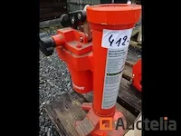 Hydraulische krik unicraft hmh 5 poot - afbeelding 1 van  7