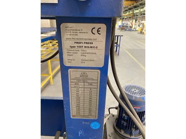 Hydraulische pers profi press - afbeelding 4 van  4