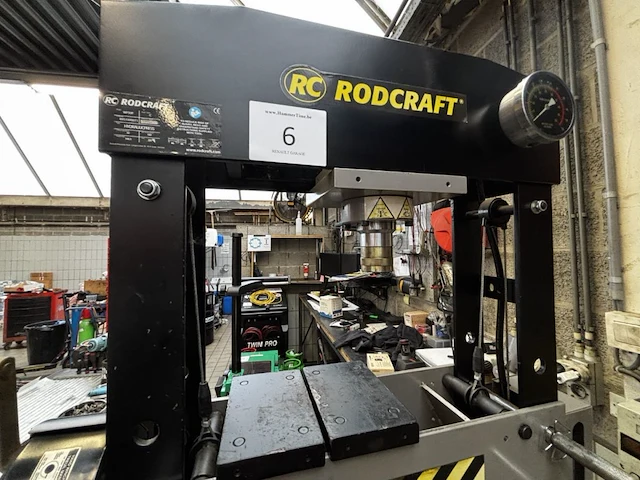 Hydraulische pers rodcraft wp30p - afbeelding 4 van  10
