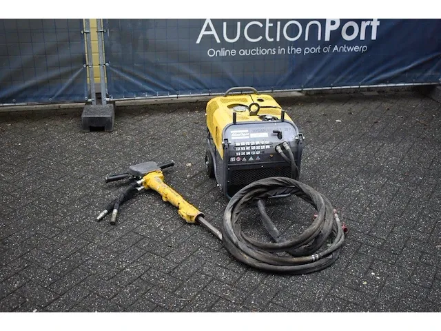 Hydraulische sloophamer lp9-20p met powerpack atlas copco - afbeelding 1 van  1
