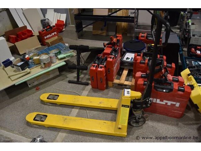 Hydraulische transpallet cap 2500kg - afbeelding 1 van  2