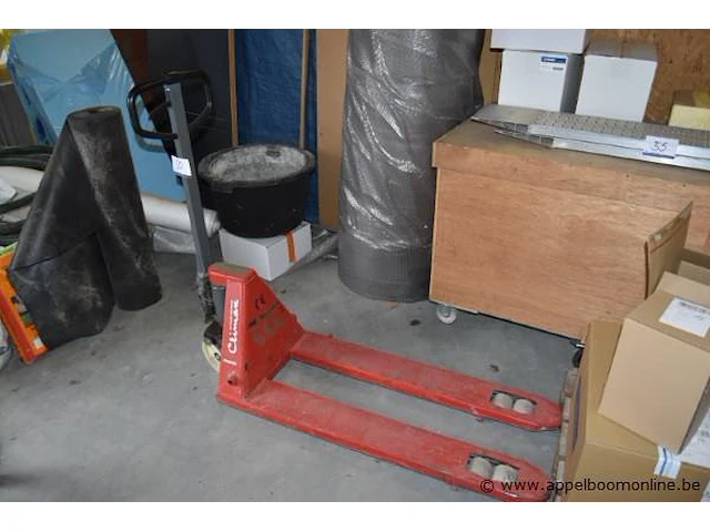 Hydraulische transpallet climax, pm20q - afbeelding 1 van  2